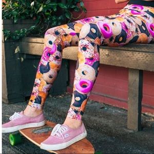 Emily Hsu Donut Leggings  Size S high waist